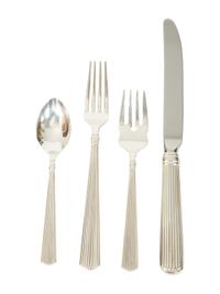 An American Silver Flatware Service Reed and Barton, Taunton, MA — 20th Century