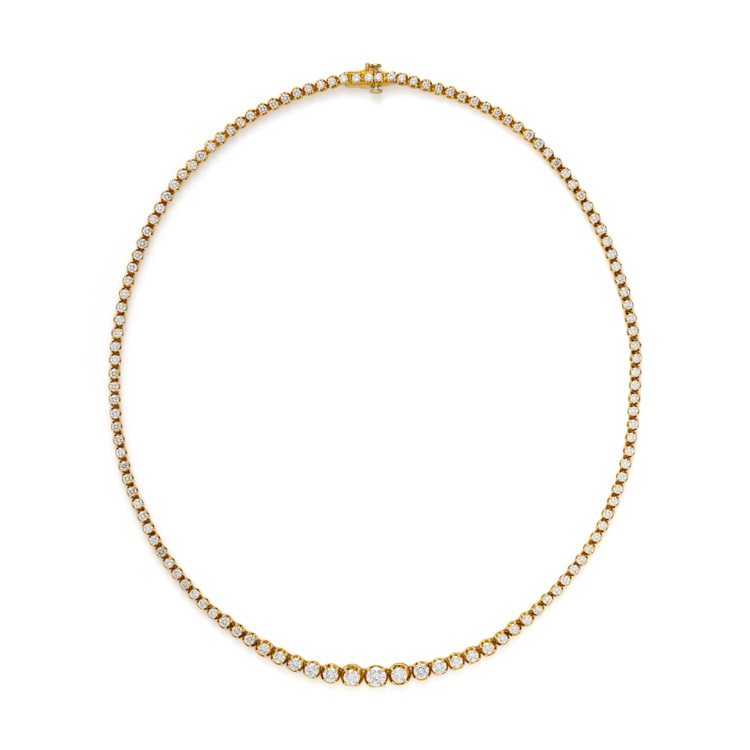 DIAMOND RIVIÈRE NECKLACE
