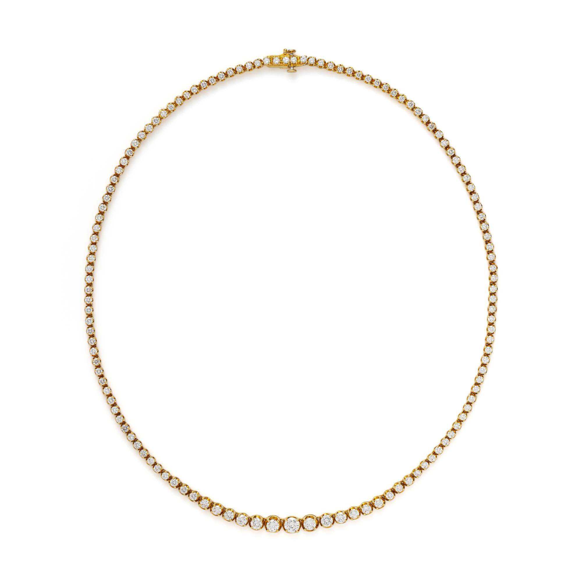 DIAMOND RIVIÈRE NECKLACE