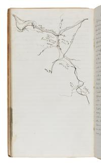 [Yellowstone]. Comstock, Theodore Bryant (1849-1915). A pair of personal manuscript journals documenting Comstock's 1873 exploration of Yellowstone. [Wyoming Territory, 1873-1875].