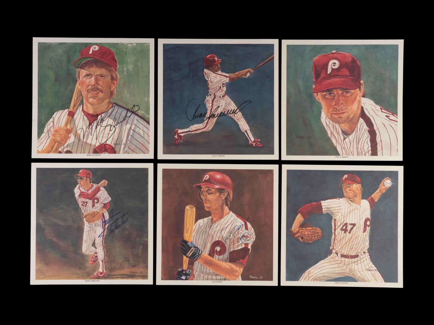 A Group of Autographed Perez-Steele Autographed Items,