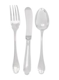 A Christofle Imperial Silver-Plate Flatware Service