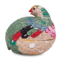 Judith Leiber Grouse Shaped Minaudière