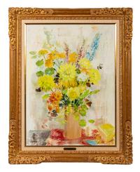 Les Dahlias Jaunes