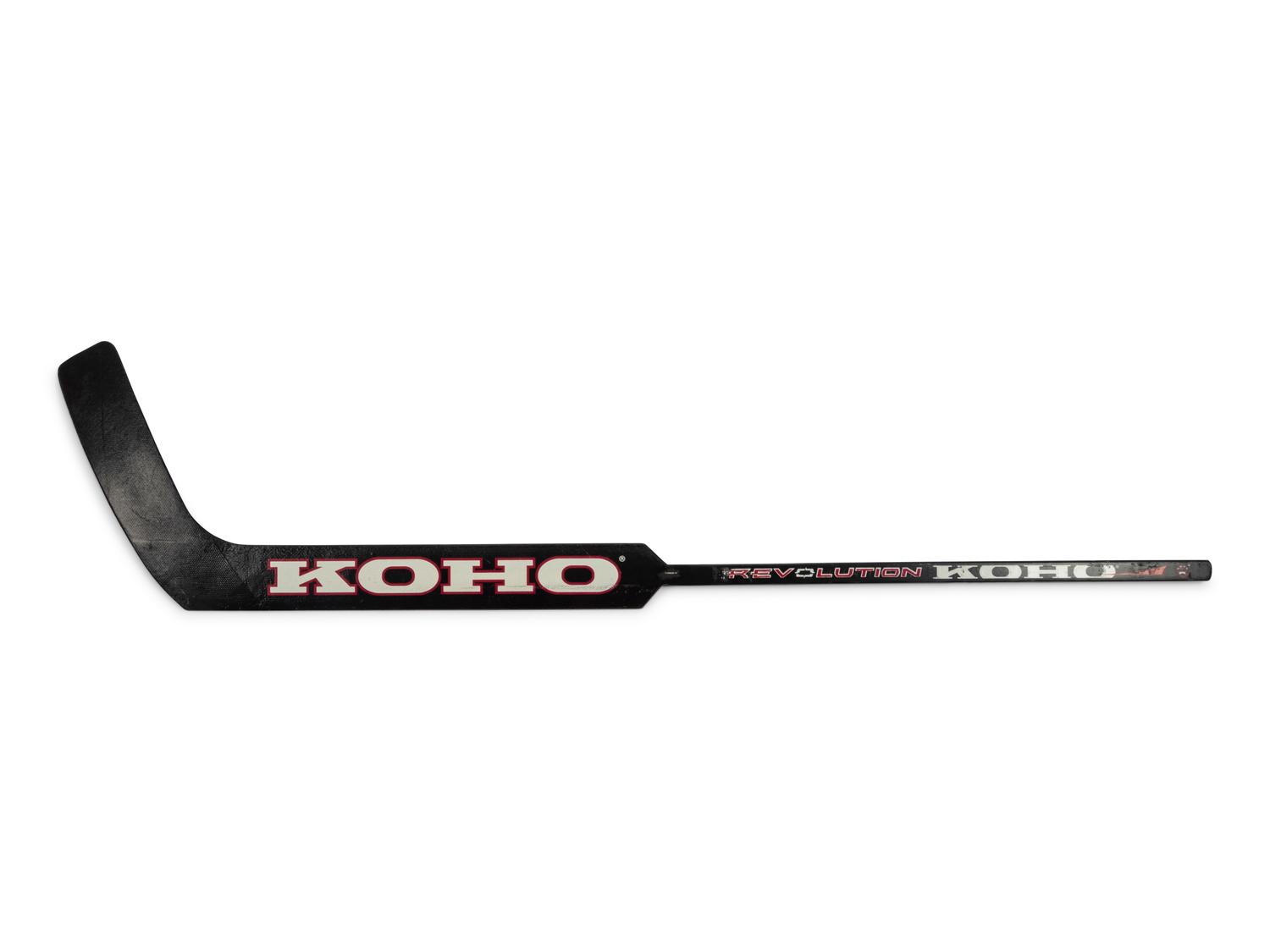 A Patrick Roy Signed Autograph Game Used / Issued Goalie Hockey Stick