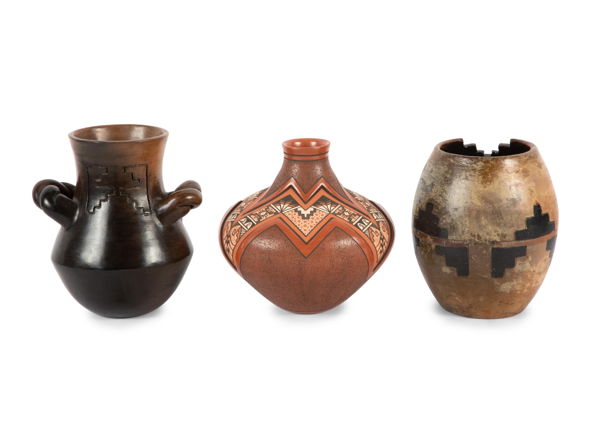 Navajo and Jemez Pottery