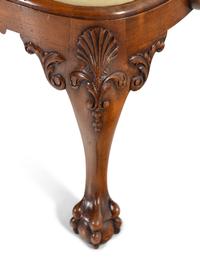 A Set of Ten of George II Style Walnut Dining Chairs