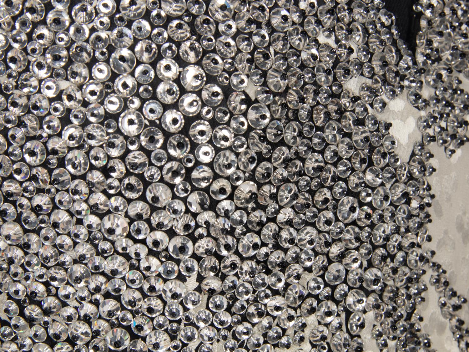 Galanos Beaded Evening Gown