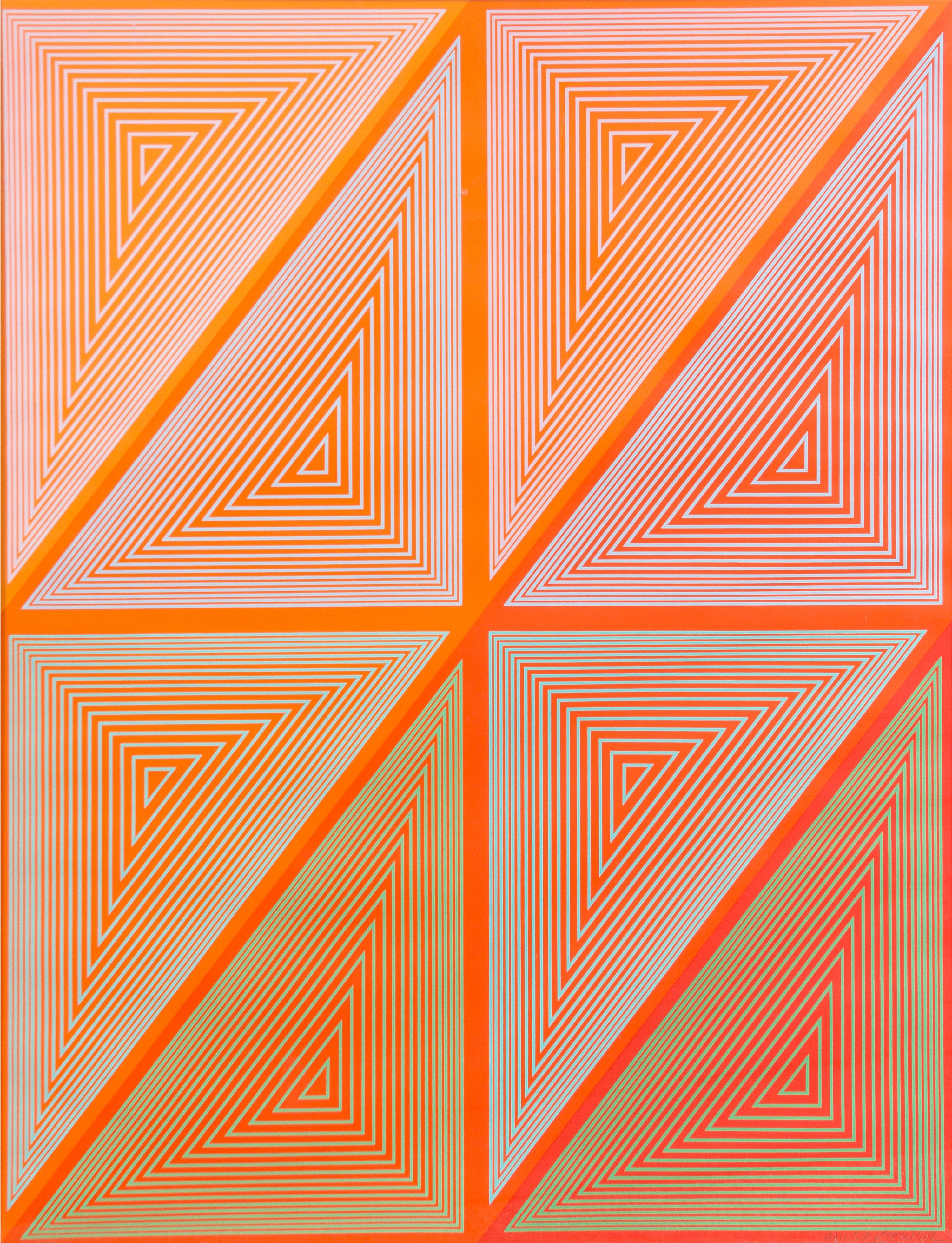 Richard Anuszkiewicz, (American, b. 1930), Untitled (Portfolio of Ten)