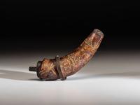 Early Spanish Powder Horn