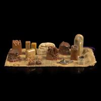 A group of fourteen seals including one by Wang Daxin 印章一组十四件含王大炘一枚 19th to 20th Century ???????