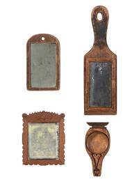 Three Hand Glasses and a Magnifying Glass