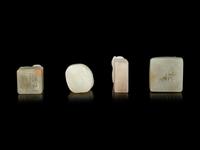 Four Chinese Jade Seals