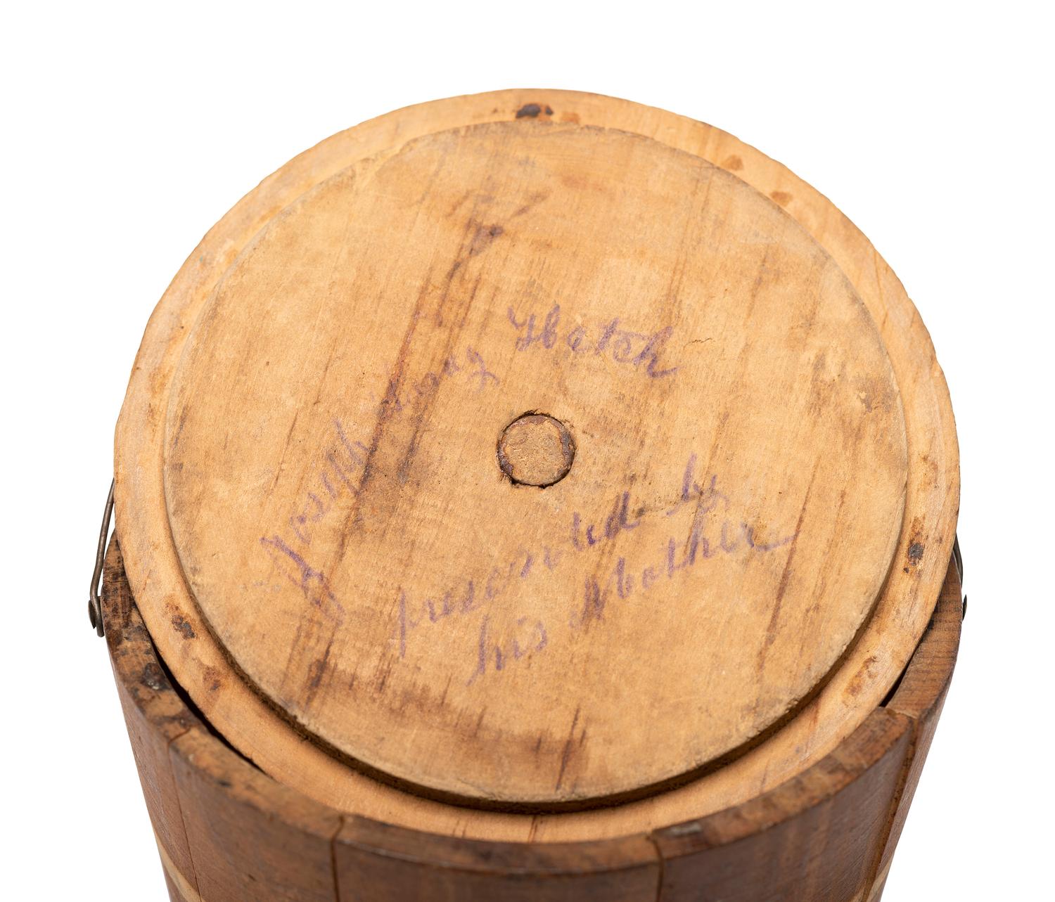 Two Firkins and a Wooden Pail