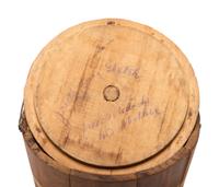 Two Firkins and a Wooden Pail