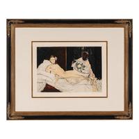 Jacques Villon after Édouard Manet (French, 1875-1963) — Olympia, 1926