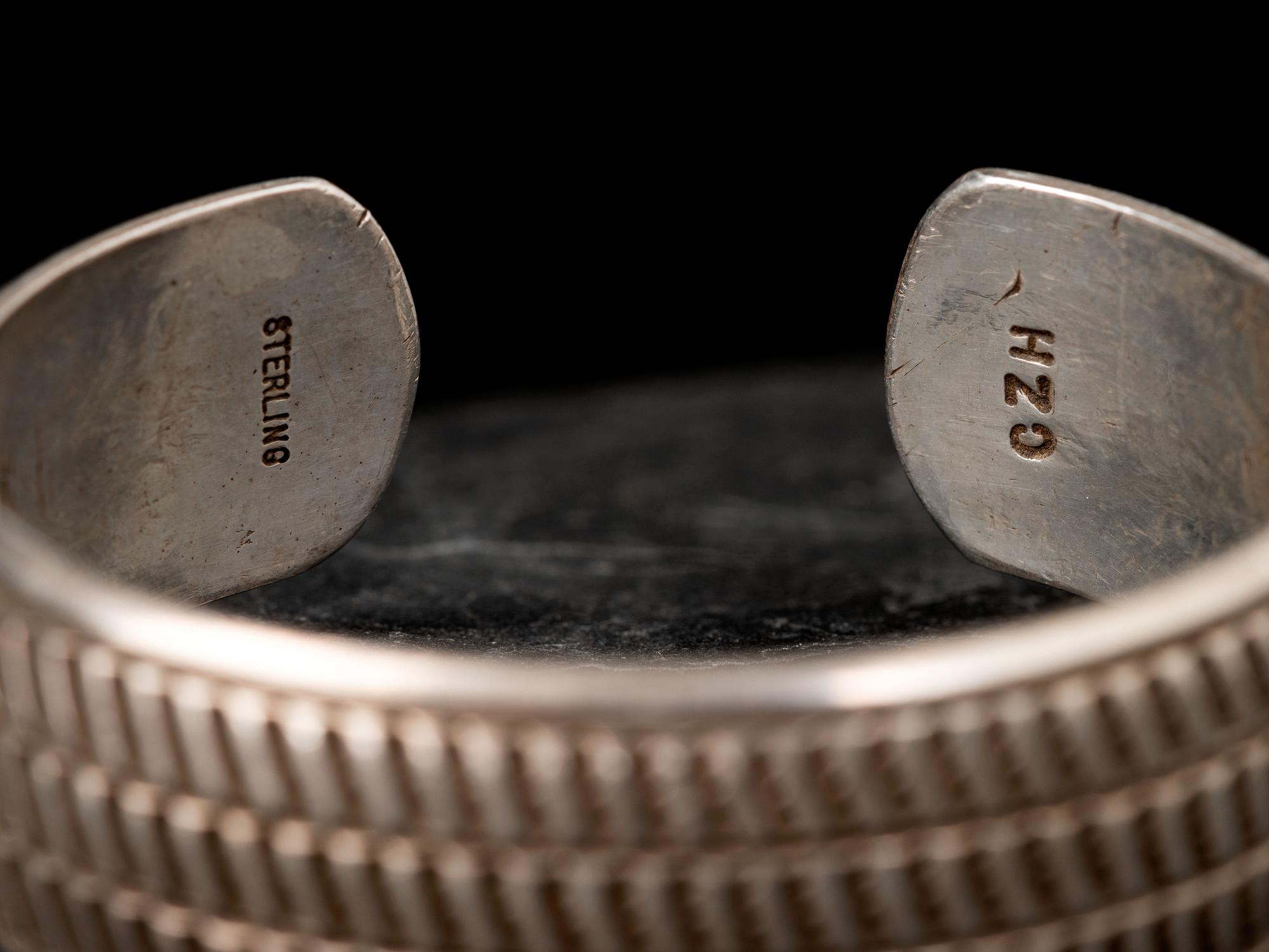 Pair of Sterling Silver Cuff Bracelets