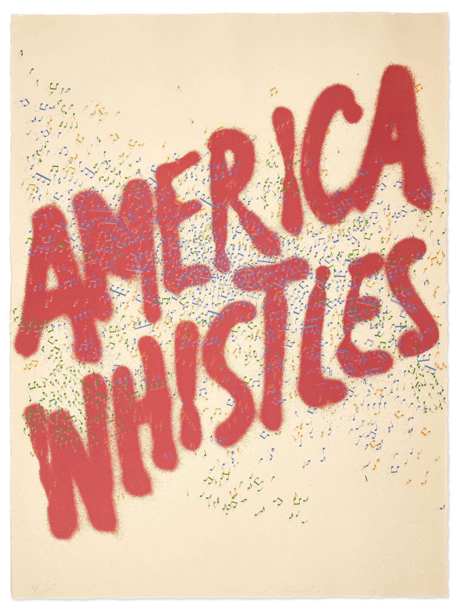 America Whistles (from the America: The Third Century portfolio), 1975
