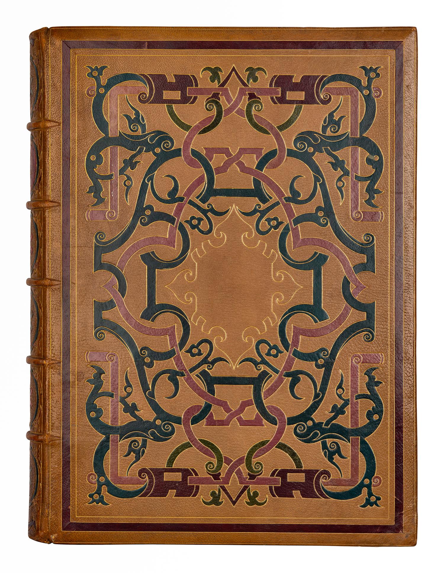 [BINDING]. ALIGHIERI, Dante (1265-1321). L’Enfer. Paris: Hachette, 1861.