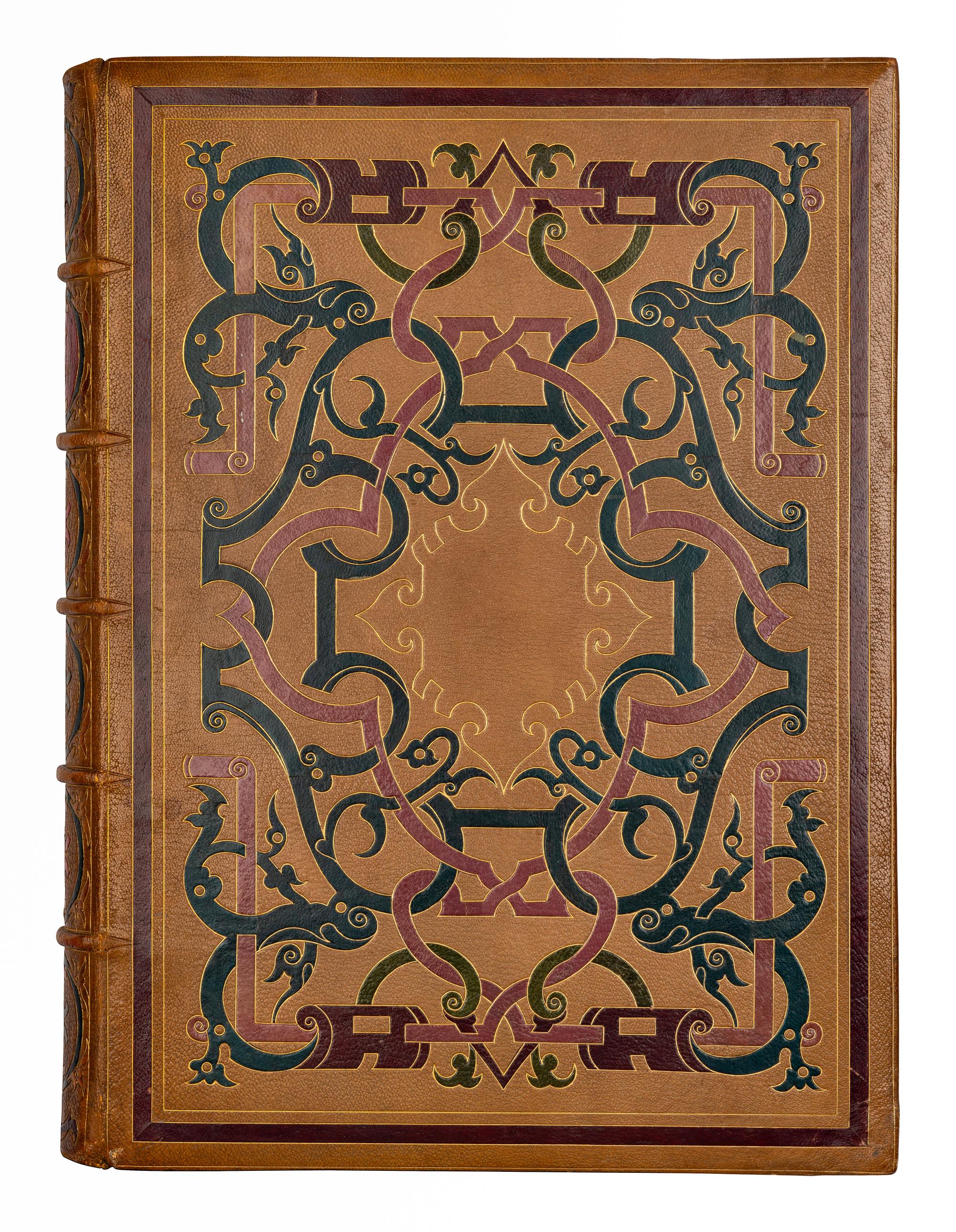 [BINDING]. ALIGHIERI, Dante (1265-1321). L’Enfer. Paris: Hachette, 1861.