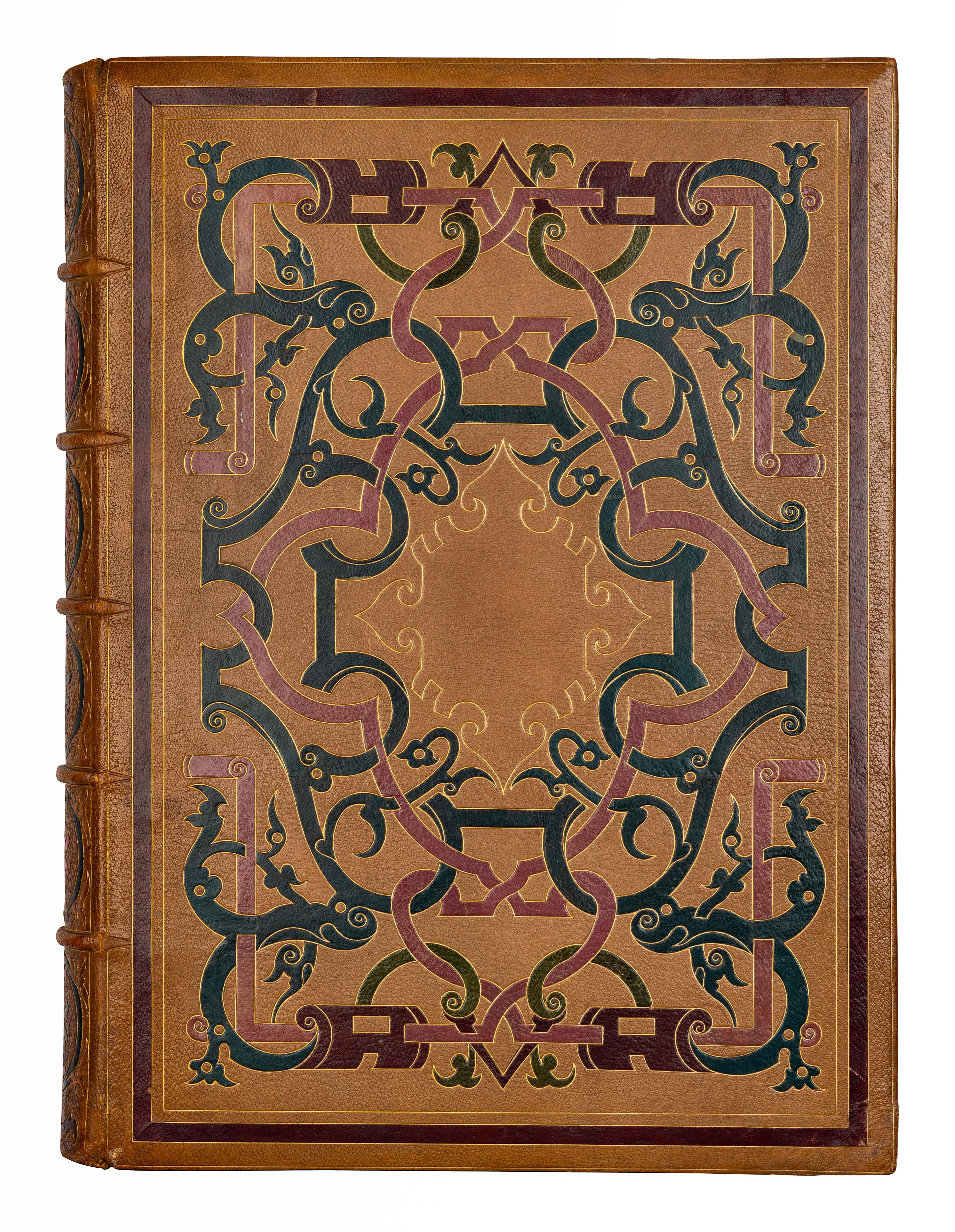 [BINDING]. ALIGHIERI, Dante (1265-1321). L’Enfer. Paris: Hachette, 1861.