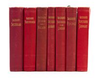(TRAVEL GUIDES) A group of seven travel guides published by Karl Baedeker.
