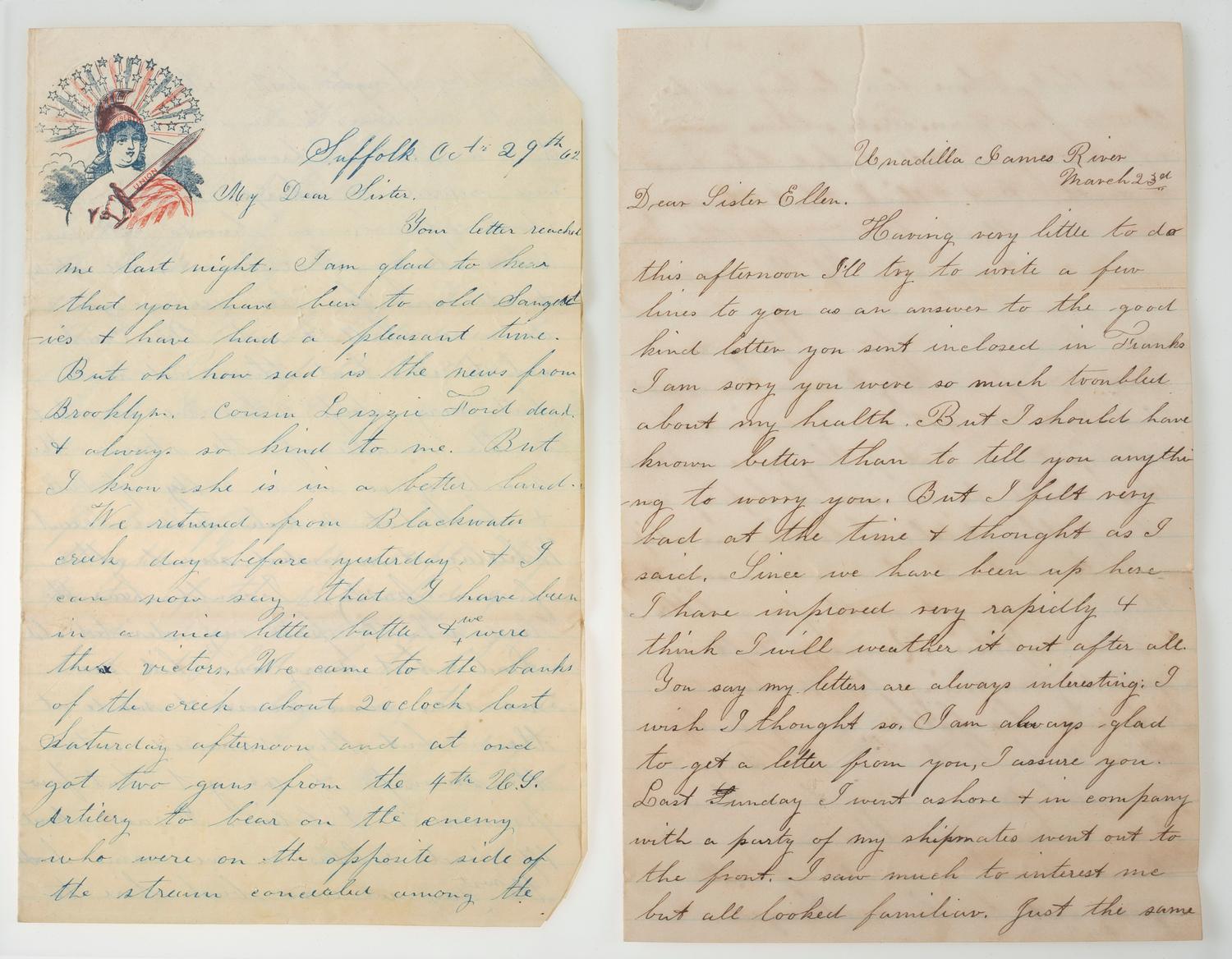 [EARLY PHOTOGRAPHY] -- [CIVIL WAR]. Exall - English family archive, featuring correspondence and photographs, incl. pre-war CDV possibly showing William Exall, 21st Virginia Infantry.