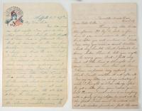 [EARLY PHOTOGRAPHY] -- [CIVIL WAR]. Exall - English family archive, featuring correspondence and photographs, incl. pre-war CDV possibly showing William Exall, 21st Virginia Infantry.