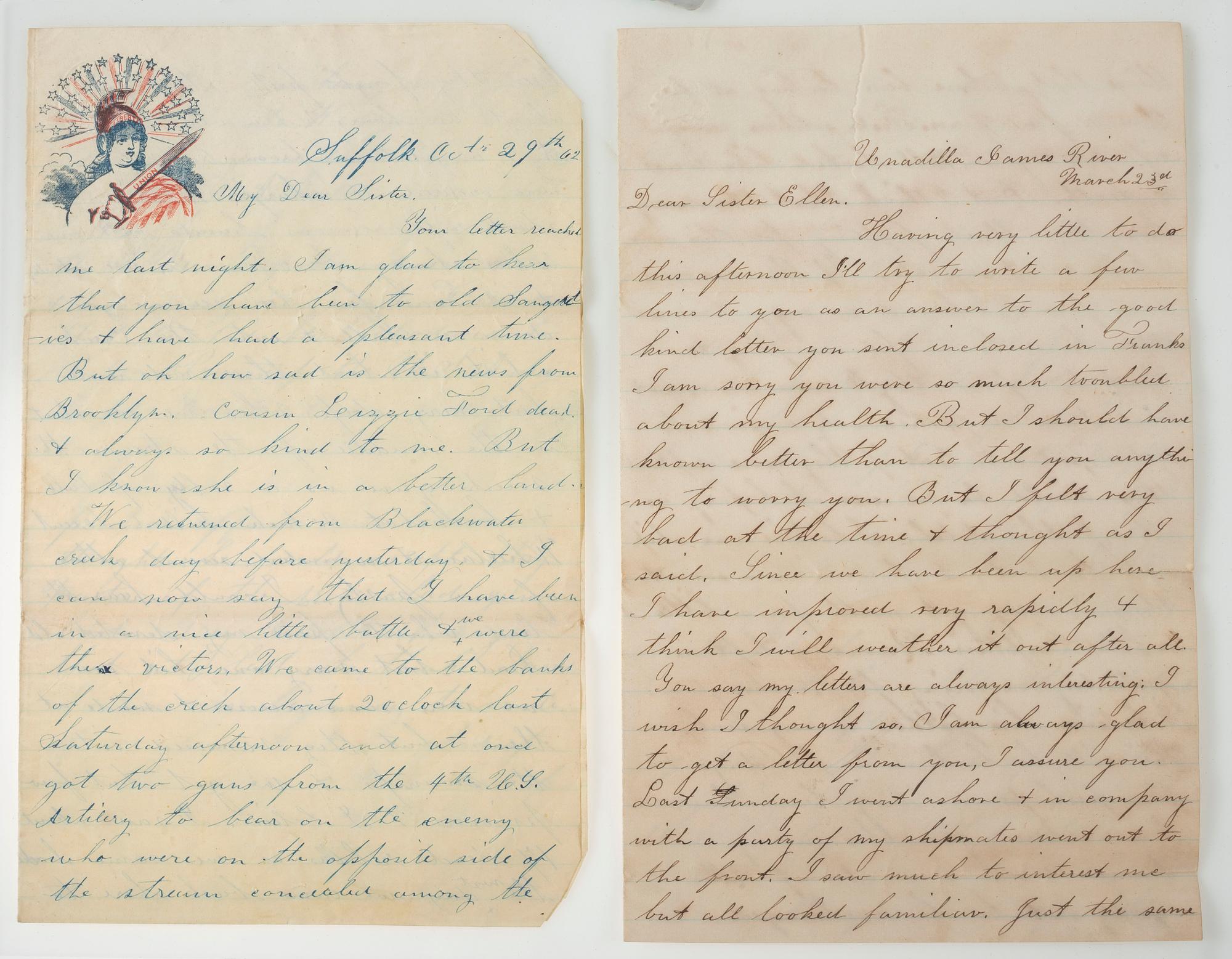 [EARLY PHOTOGRAPHY] -- [CIVIL WAR]. Exall - English family archive, featuring correspondence and photographs, incl. pre-war CDV possibly showing William Exall, 21st Virginia Infantry.