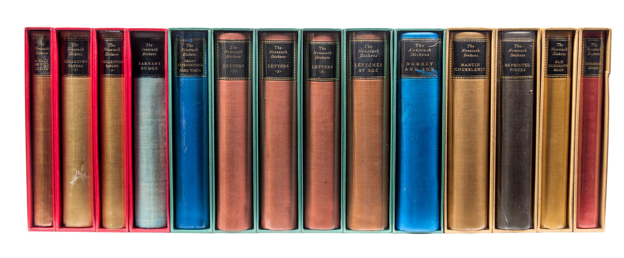 (NONESUCH PRESS) DICKENS, CHARLES. The Nonesuch Dickens. Bloomsbury, 1937-1938.
