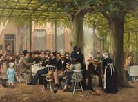 The Garden Cafe , 1882