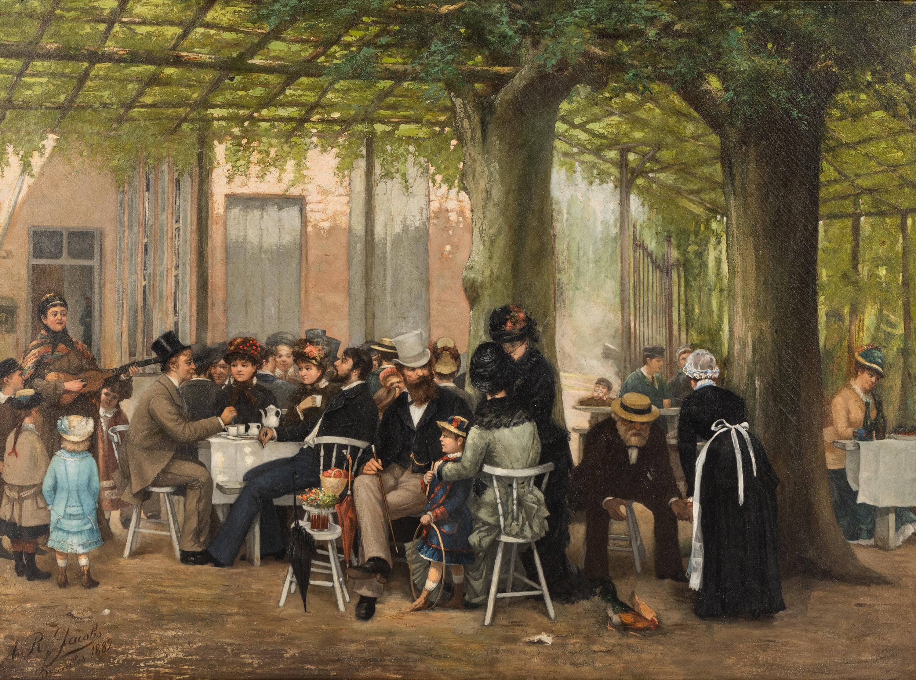 The Garden Cafe , 1882