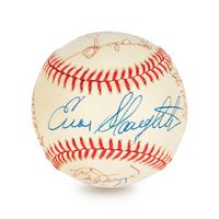 A Multi Signed Hall of Famer and Notables Autograph Baseball (Beckett Authentication Services BAS Certified)