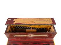 A Vicente Llinares Diminutive Grain-Painted Barrel Organ