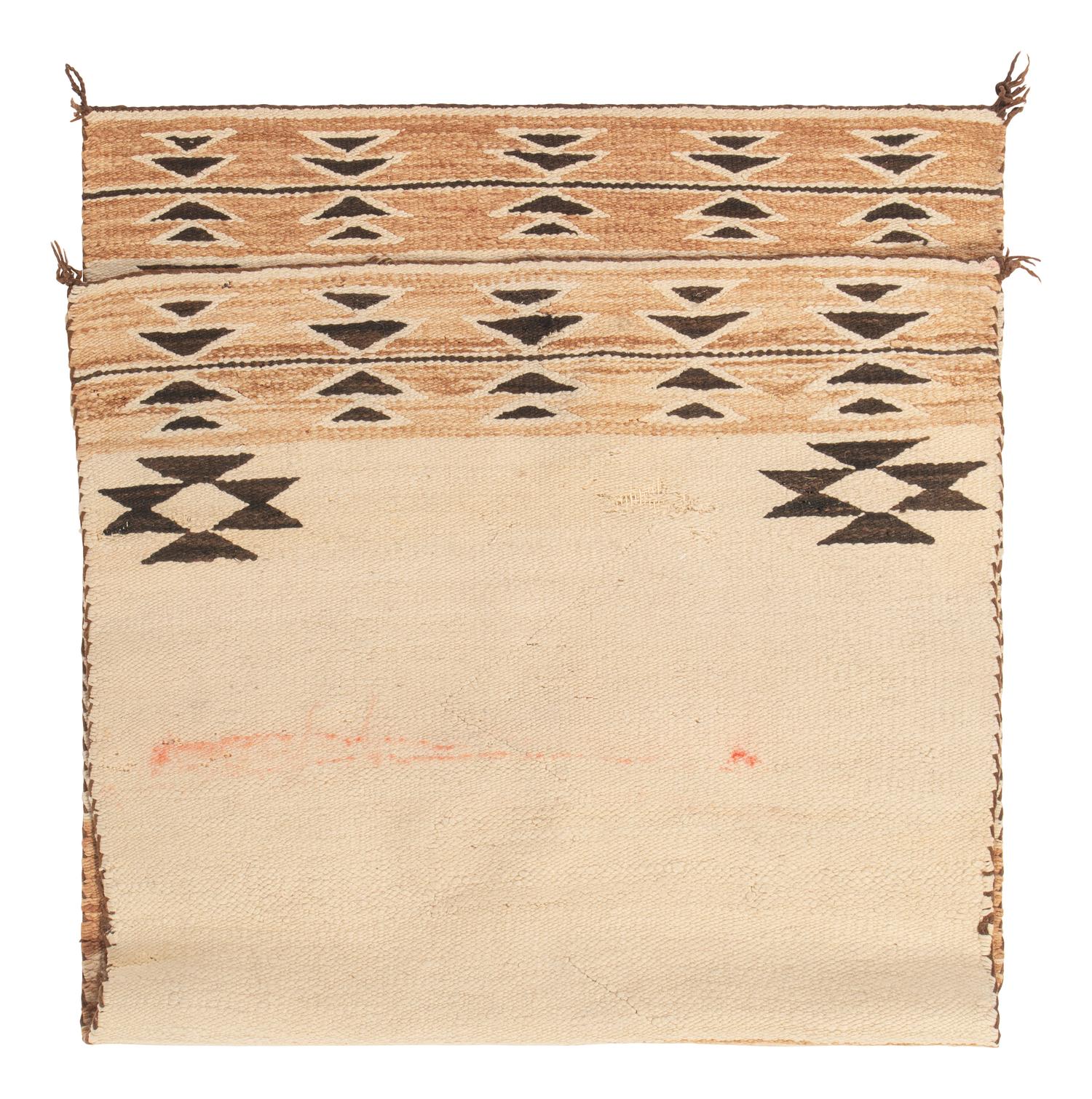 Navajo Double Saddle Blanket / Rug