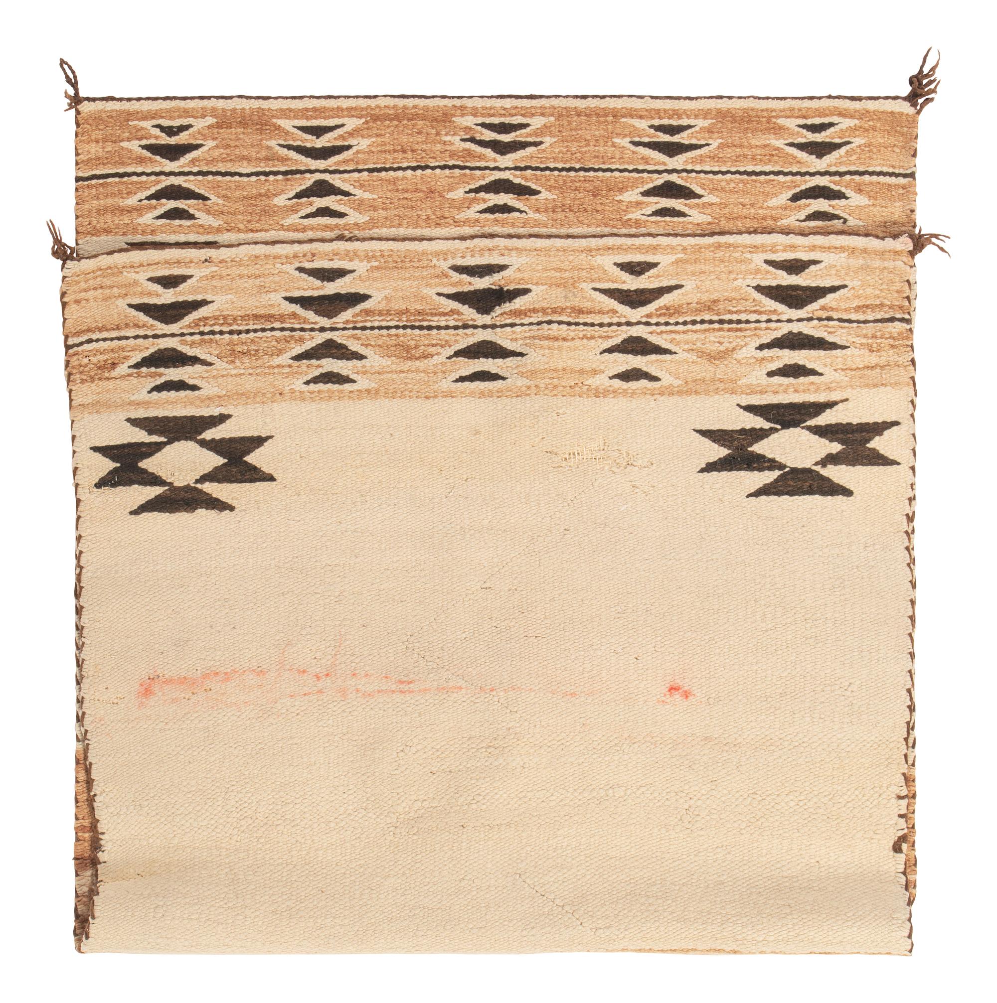 Navajo Double Saddle Blanket / Rug