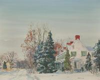 Walter Emerson Baum (American, 1884–1956) - Quakertown House