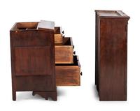 A Classical Mahogany Secretary Bookcase