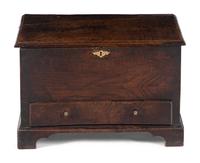 A George I Oak Bible Box