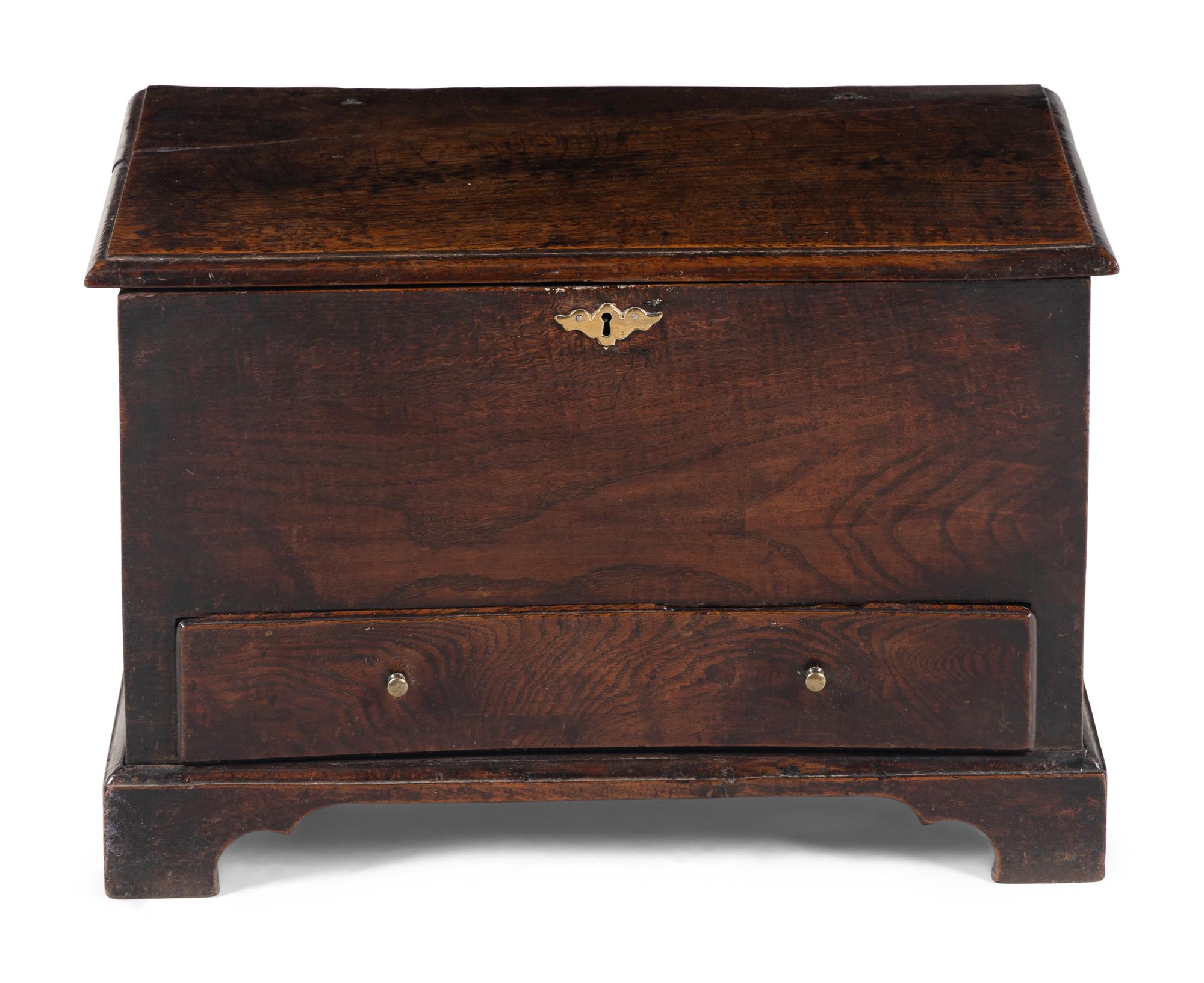 A George I Oak Bible Box