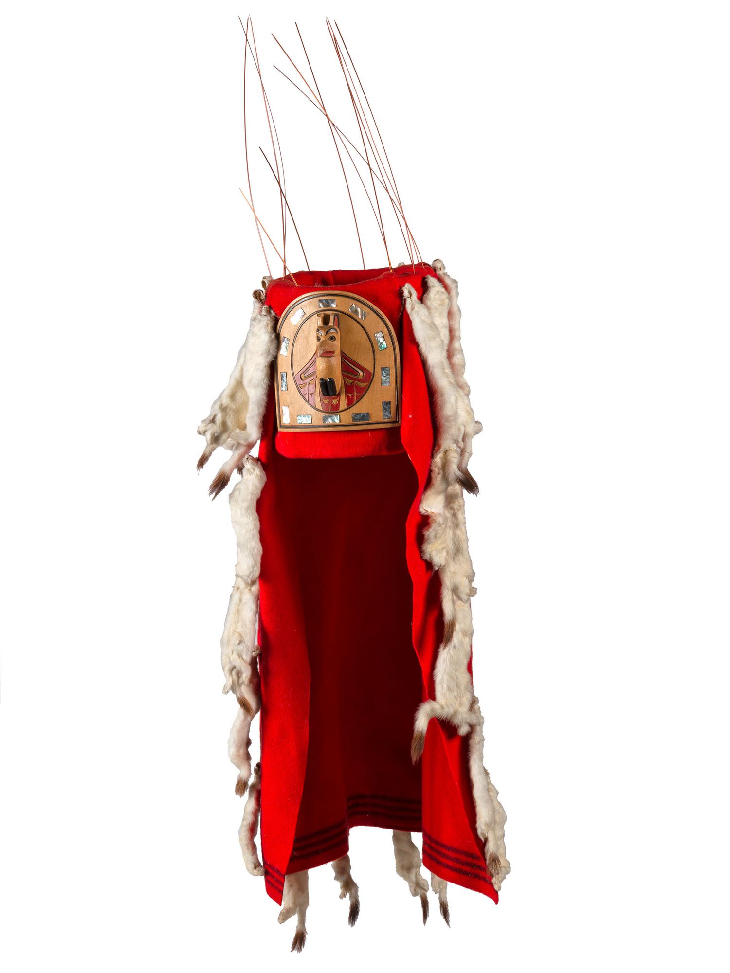 Raven Potlach Headdress