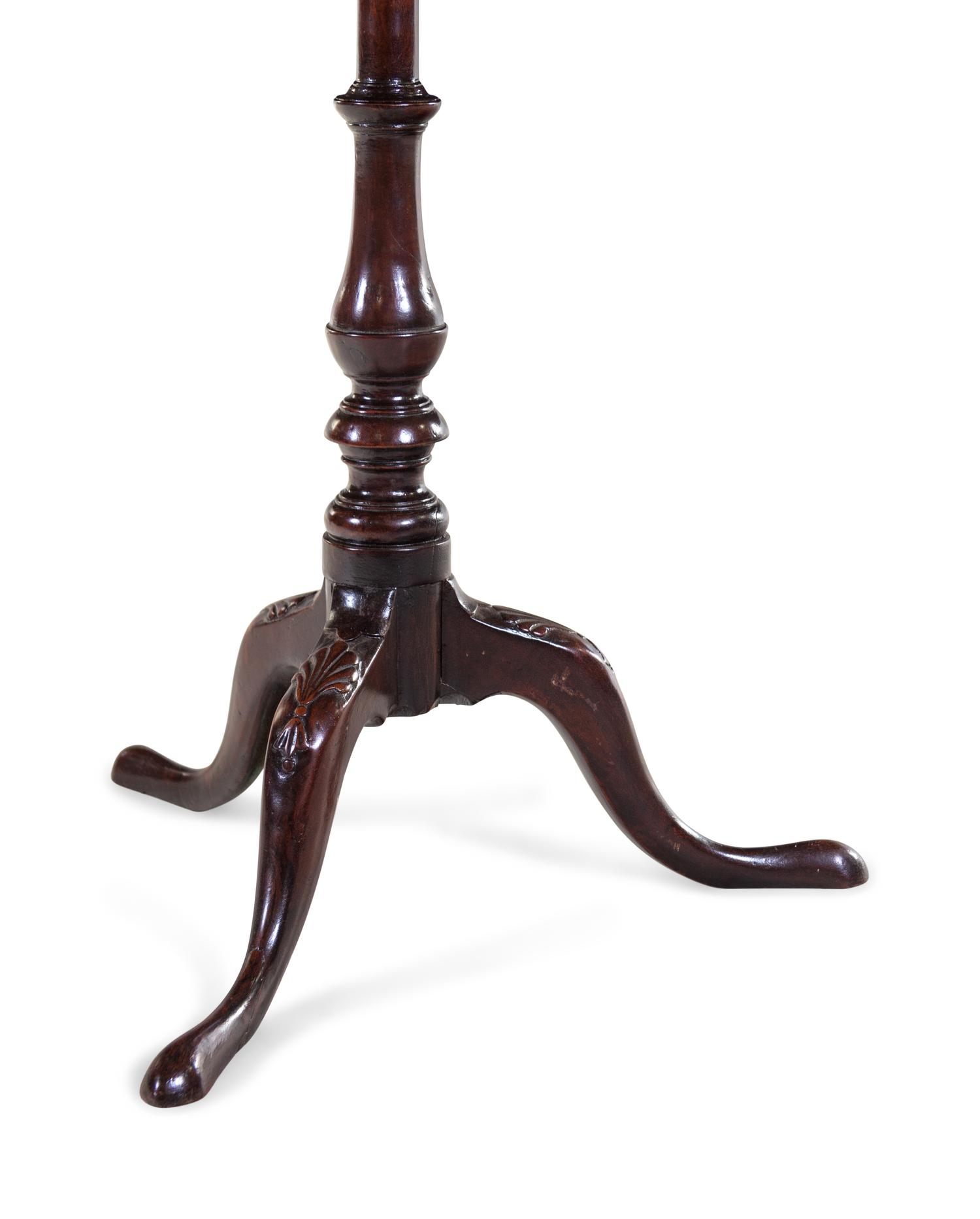 A George II Mahogany Tea Table