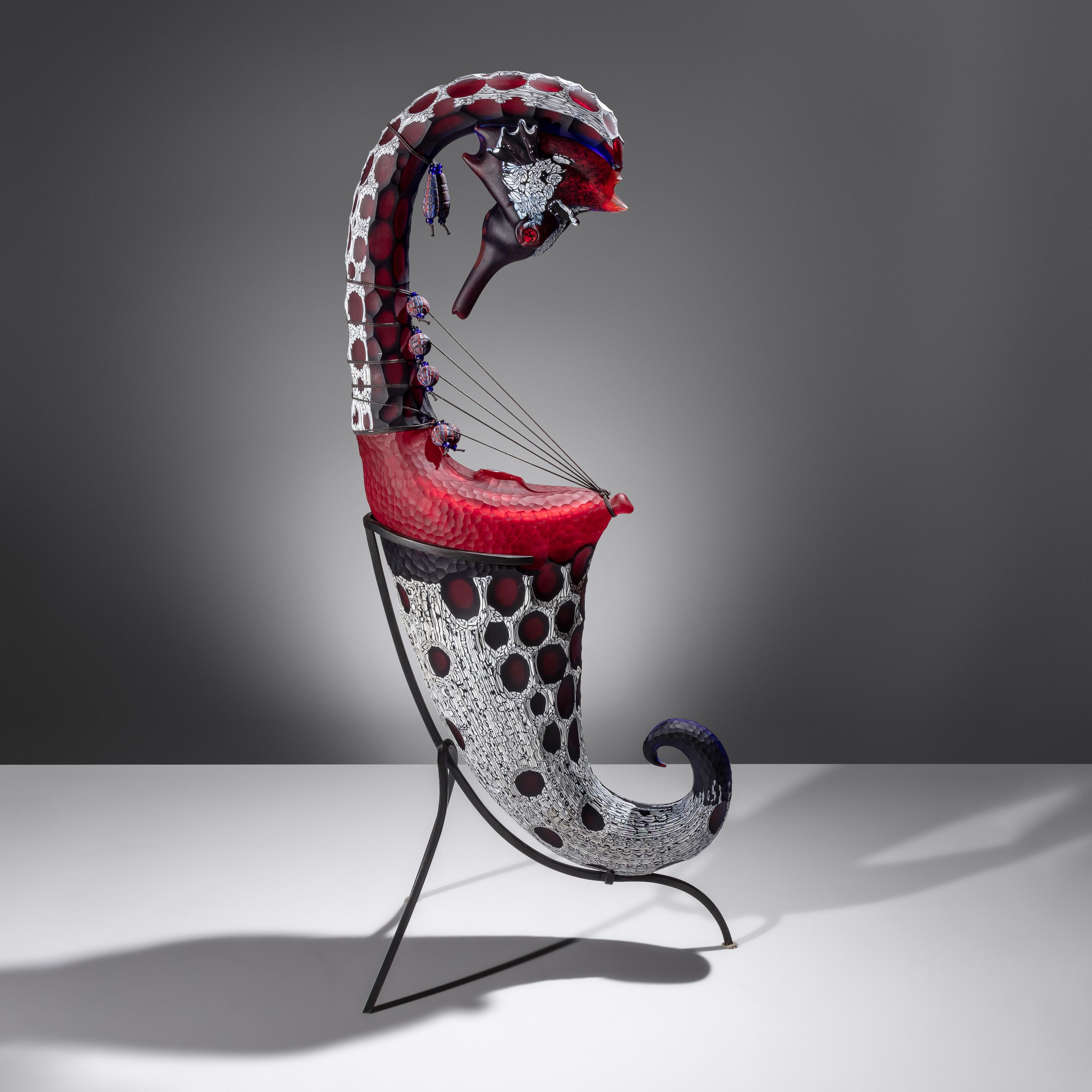 Davide Salvadore and Shelley Muzylowski Allen (Italian, b. 1953, Canadian-American) — Seahorse Sculpture