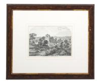 A Group of Ten Black and White Prints Sight size 6 x 8 1/2 inches — 19TH CENTURY