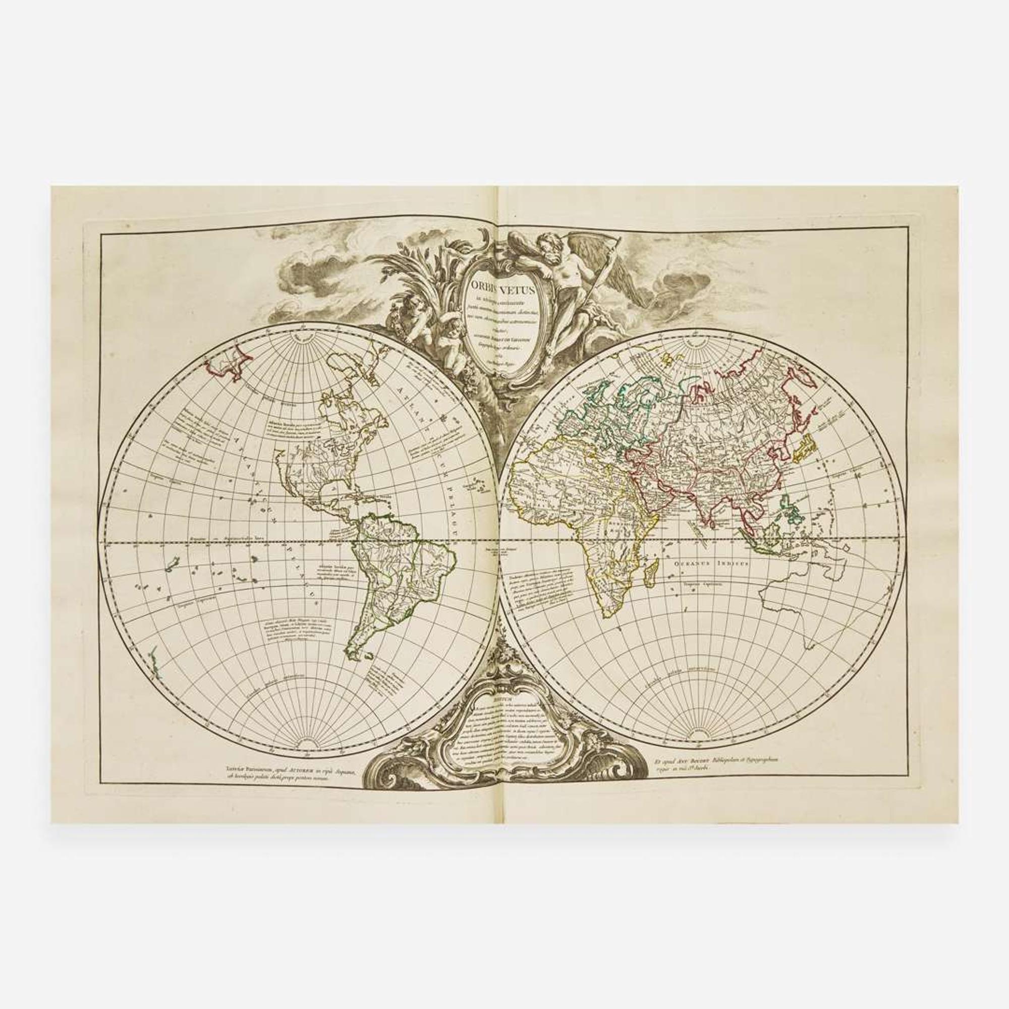 [Maps & Atlases] Vaugondy, (Gilles and Didier) Robert de Atlas Universel...