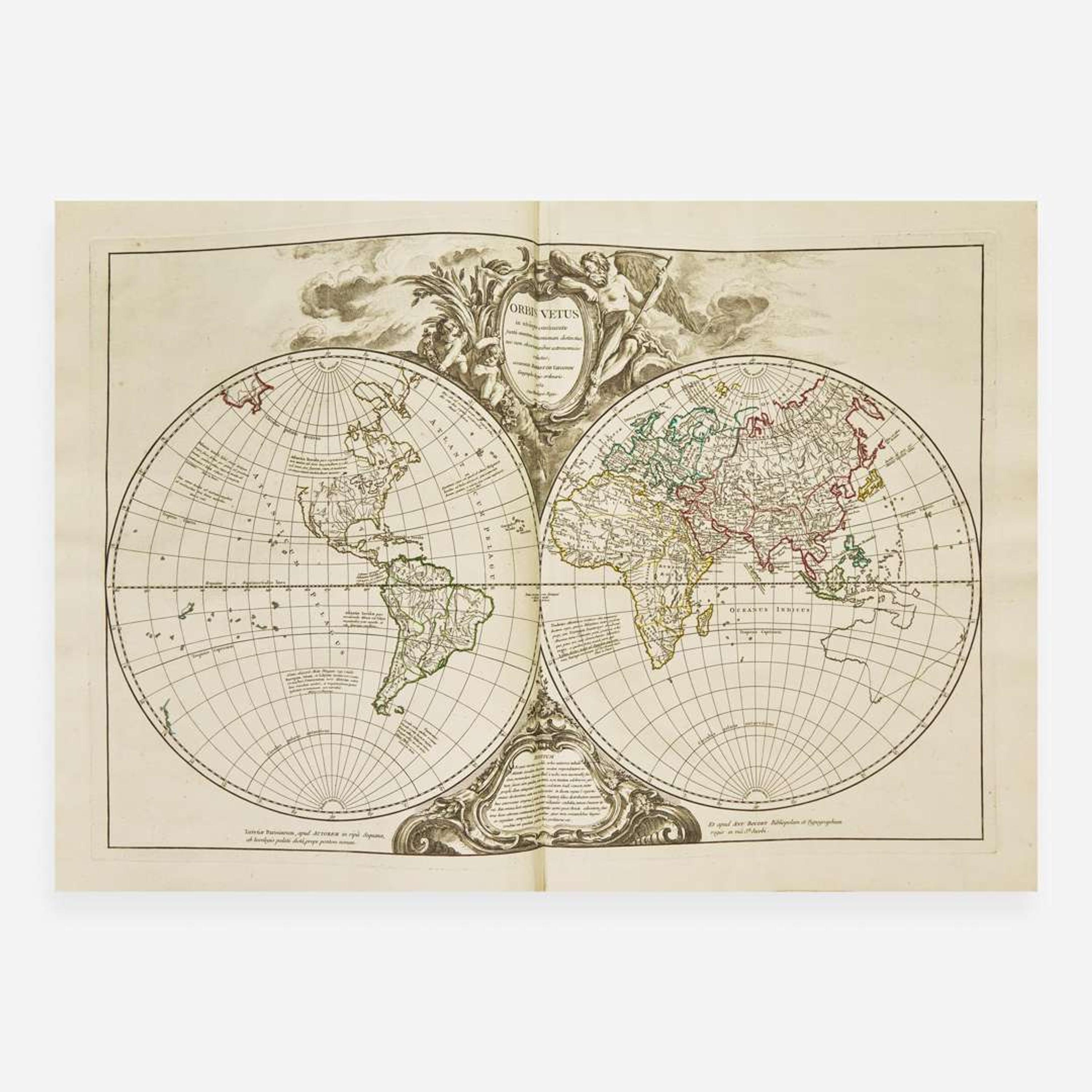 [Maps & Atlases] Vaugondy, (Gilles and Didier) Robert de Atlas Universel...
