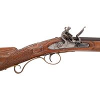Contemporary Flintlock English Fowler in the Style of Durs Egg