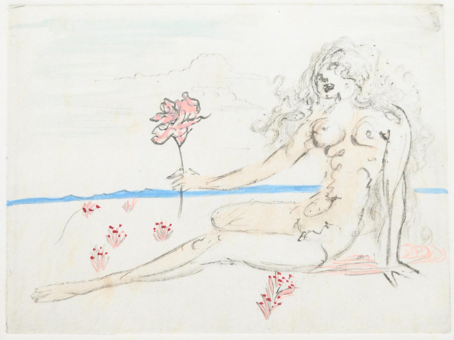 Petites Nus (from Apollonaire ) (a group of 7 prints from the portfolio of 8)