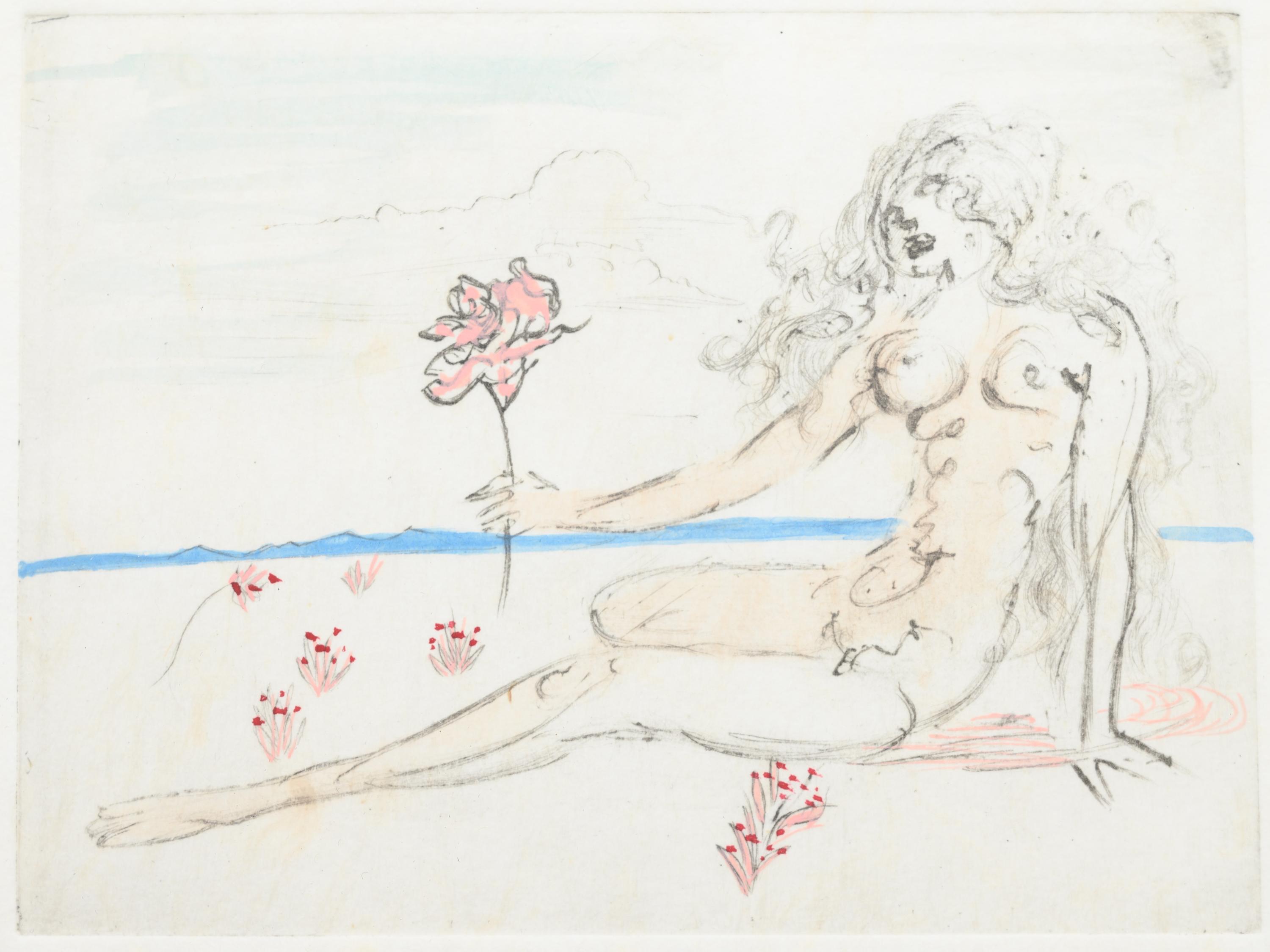 Petites Nus (from Apollonaire ) (a group of 7 prints from the portfolio of 8)