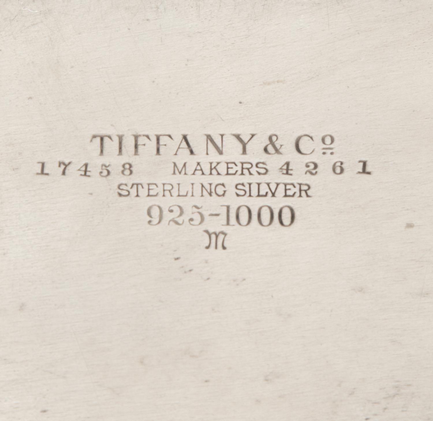 A Tiffany & Co. Silver Asparagus Tray — New York, Circa 1910